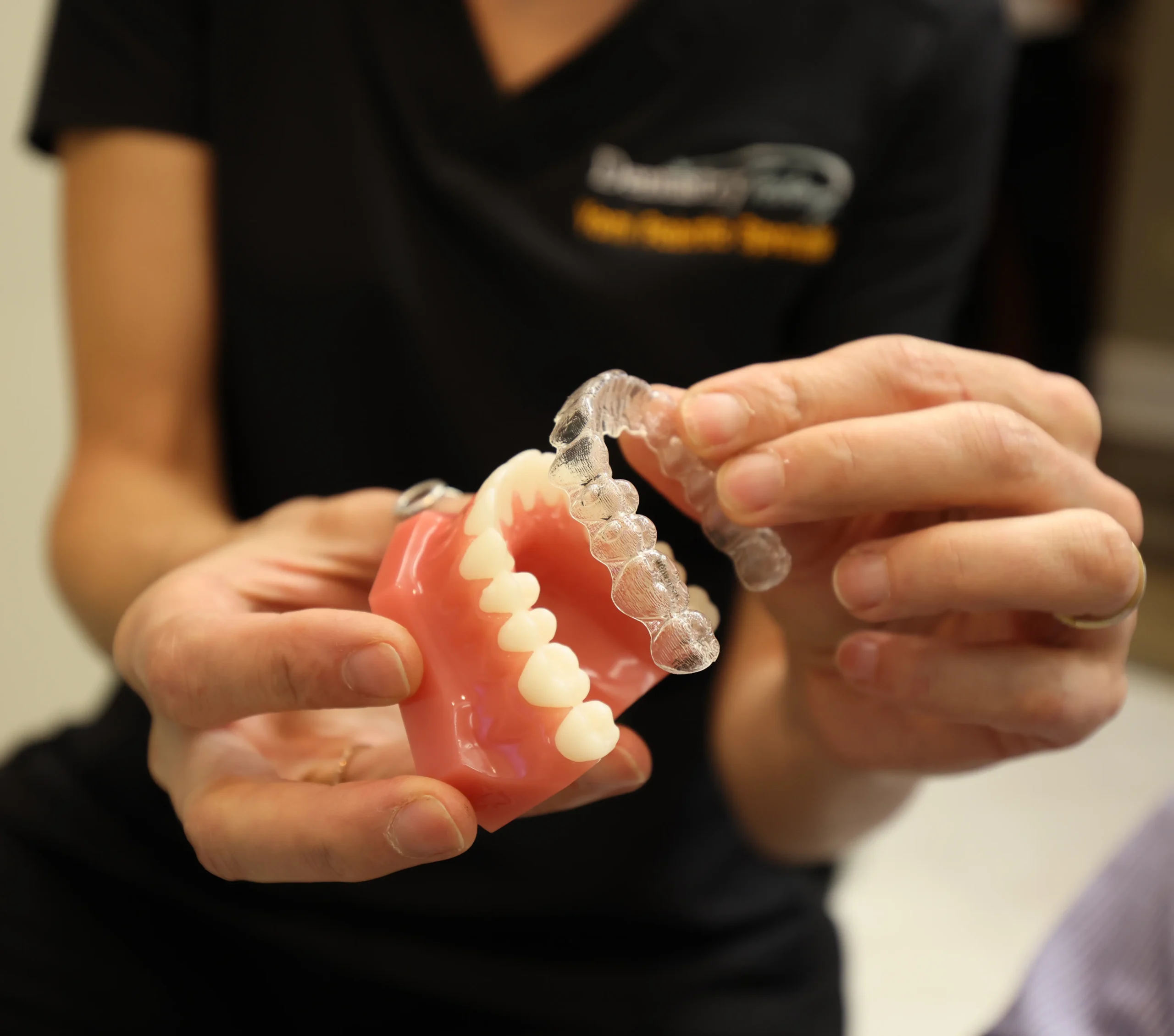 Invisalign aligner tray at Dentistry Today, Huntsville, AL